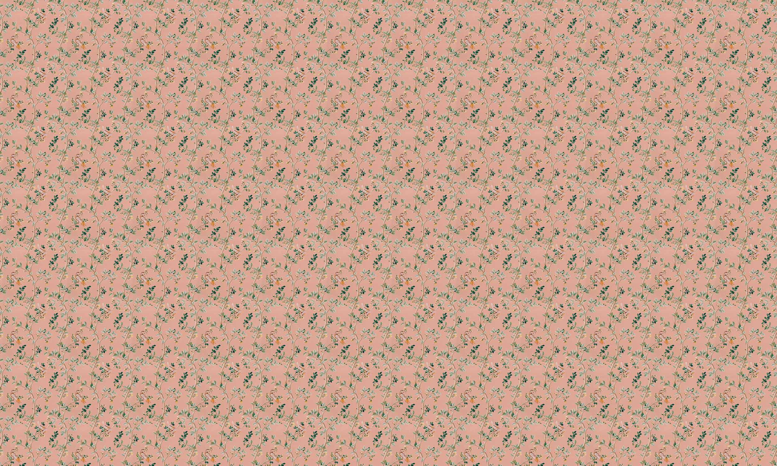 Birds Prosperity, Rose, Coordonne 5mp / rola 3